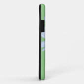 Daisy Groen Wit Script Hoesje-Mate iPhone Case (Achterkant/rechts)