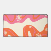 Daisy Groove - Rose, orange et crème (Recto)