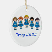 Daisy Group Keramisch Ornament (Rechts)