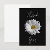 Daisy Hartelijk dank Bedankkaart (Voorkant / Achterkant)