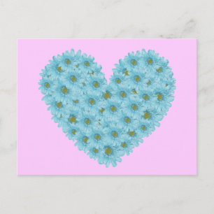Daisy Heart Briefkaart