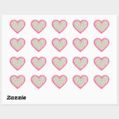 Daisy Heart Hart Sticker (Vel)