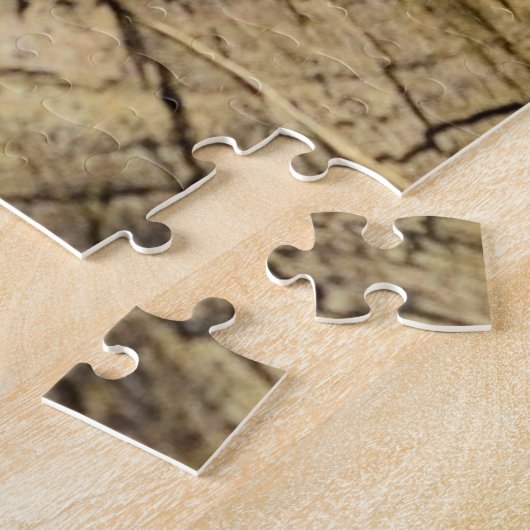 Daisy Heart Jigzaag Puzzle - Liefde - Legpuzzel (Zijkant)