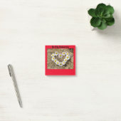 Daisy Heart Valentine Post-It Notes (Bureau)