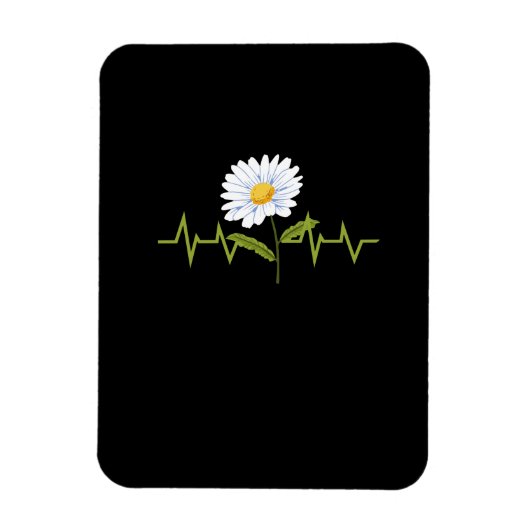 Daisy Heartbeat Magneet (Verticaal)