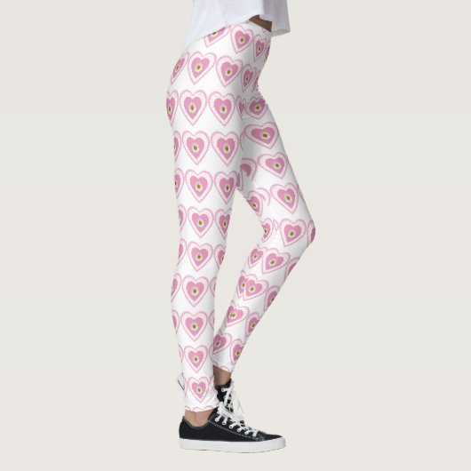 Daisy Hearts Leggings (Rechts)