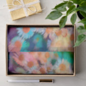 Daisy Hippie Boho print kleurrijke Floral Tissuepapier (Geschenk)