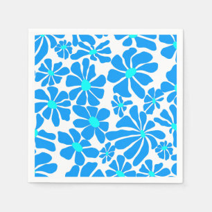 Daisy in 2 tinten B02.bblue Servet