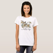 Daisy In Love Fleur sauvage T-Shirt (Devant entier)