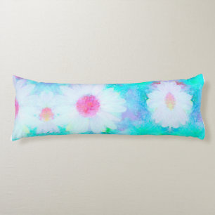 Daisy in pastelmaaltijd in zachte kleuren foto lichaamskussen