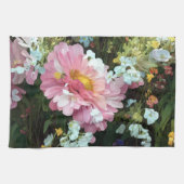 Daisy in roze theedoek (Horizontaal)