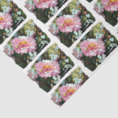 Daisy in roze tissuepapier (Detail)