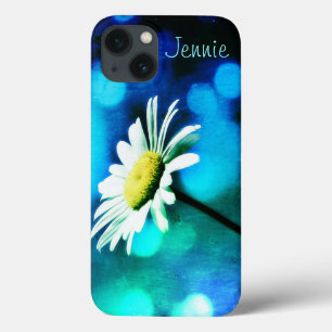 Daisy in Turquoise iPad Case *Personalize*
