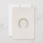 Daisy Insert INFO-gegevens  Classic Mucha Kaart (Achterkant)