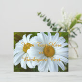 Daisy Invitalized Daisy RSVP-kaart Kaart (Staand voorkant)