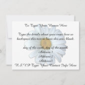Daisy Invitalized Daisy RSVP-kaart Kaart (Achterkant)