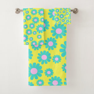 Daisy Jaune Turquoise
