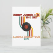 Daisy Jones de zes Kaart (Staand voorkant)