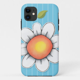 Daisy Joy Blue iPhone 5 ID/Credit Card Hoesje