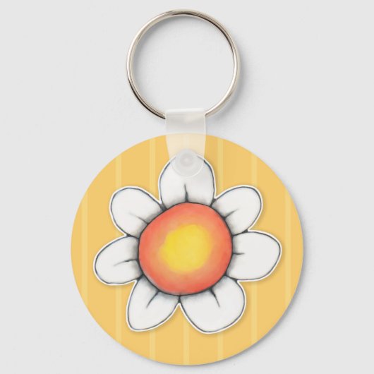 Daisy Joy yellow Sleutelhanger (Voorkant)