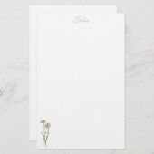 Daisy-kantoorbenodigdheden - gepersonaliseerd briefpapier (Voorkant / Achterkant)