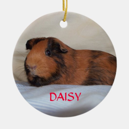Daisy Keramisch Ornament (Voorkant)