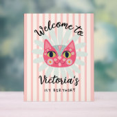 Daisy Kitty Visage Purr-fect fête d'anniversaire (Neutre)