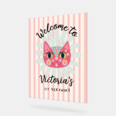 Daisy Kitty Visage Purr-fect fête d'anniversaire (Angle)