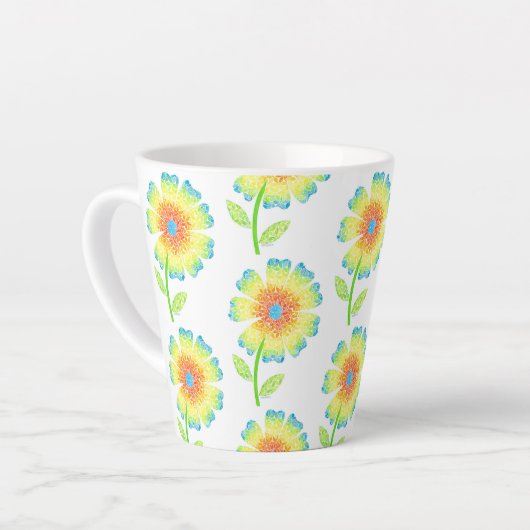 Daisy Latte Mug (Angle gauche)