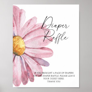 Daisy - luier raffle poster