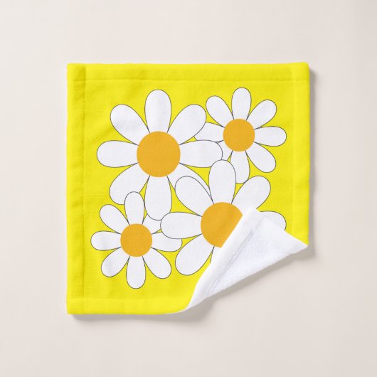 Daisy Lumineuse et Audacieuse (Gant de toilette)