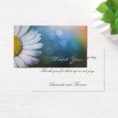 Daisy macrodank je kaart (Bureau)