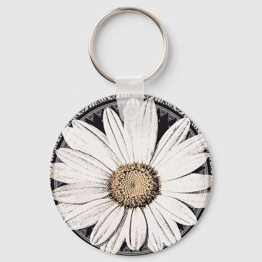 Daisy Mae Button Sleutelhanger (Voorkant)