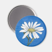Daisy Magnet Magneet (Voorkant / Achterkant)