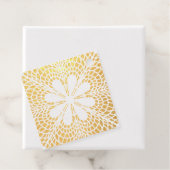 Daisy Mandala Bedankjes Labels (Met doos)