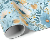 Daisy Meadow Design Cadeaupapier (Rol Hoek)