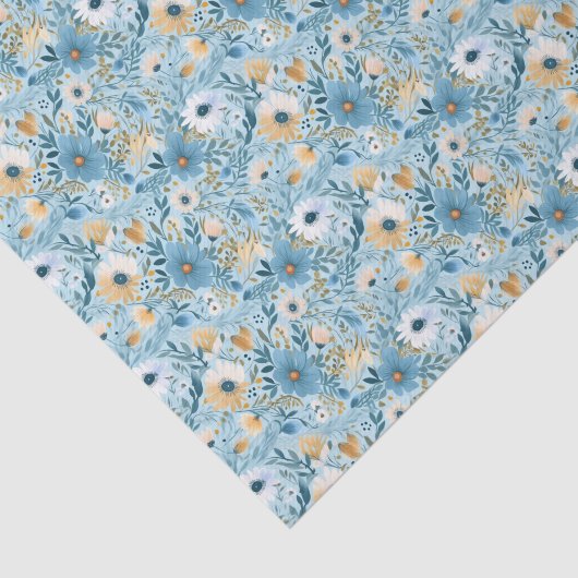 Daisy Meadow Design Tissuepapier (Detail)