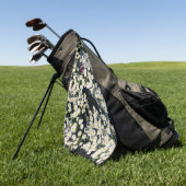 Daisy Meadow Golf Handdoek (Groen)