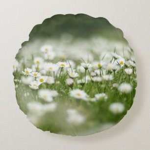 Daisy Meadow Rond Kussen