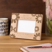 Daisy Meilleur Enseignant Cadres Etched (Gauche)