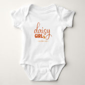 Daisy Meisje - Baby Romper Bodysuit (Voorkant)