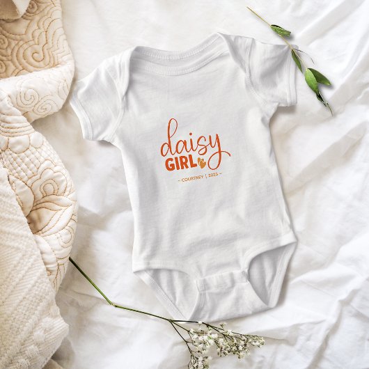 Daisy Meisje - Baby Romper Bodysuit