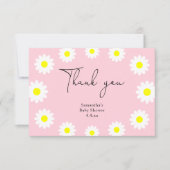 Daisy - merci baby shower (Devant)