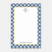 Daisy Monogram Post-it® Notes (Voorkant)