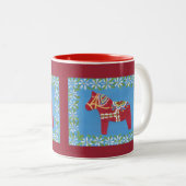 Daisy Mug avec cheval de dala (Devant droit)