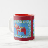 Daisy Mug avec cheval de dala (Devant gauche)