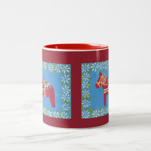 Daisy Mug avec cheval de dala