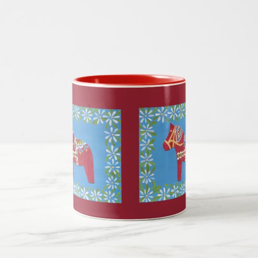 Daisy Mug avec cheval de dala (Centre)