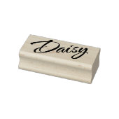 Daisy Name Cursive Font Rubberstempel (Stempel)
