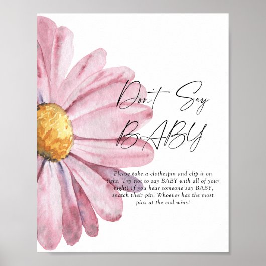 Daisy - N'appelez pas bébé Affiche (Devant)